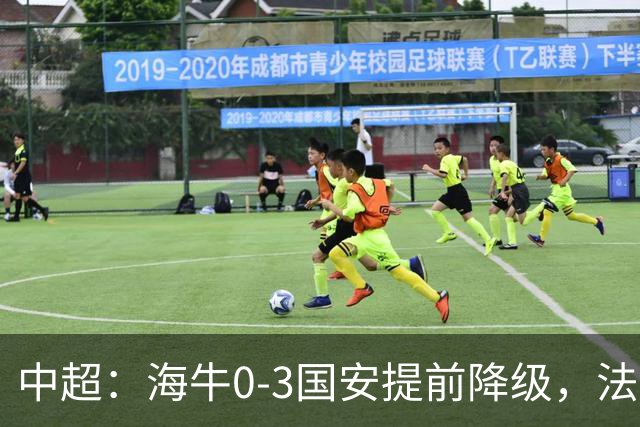 中超：海牛0-3国安提前降级，法比奥梅开二度
