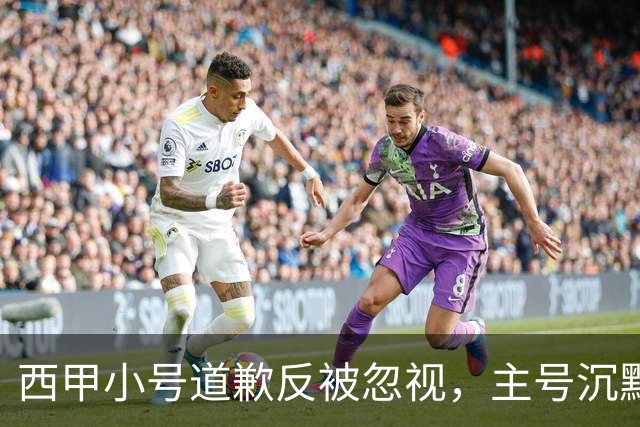 西甲小号道歉反被忽视，主号沉默引球迷愤怒